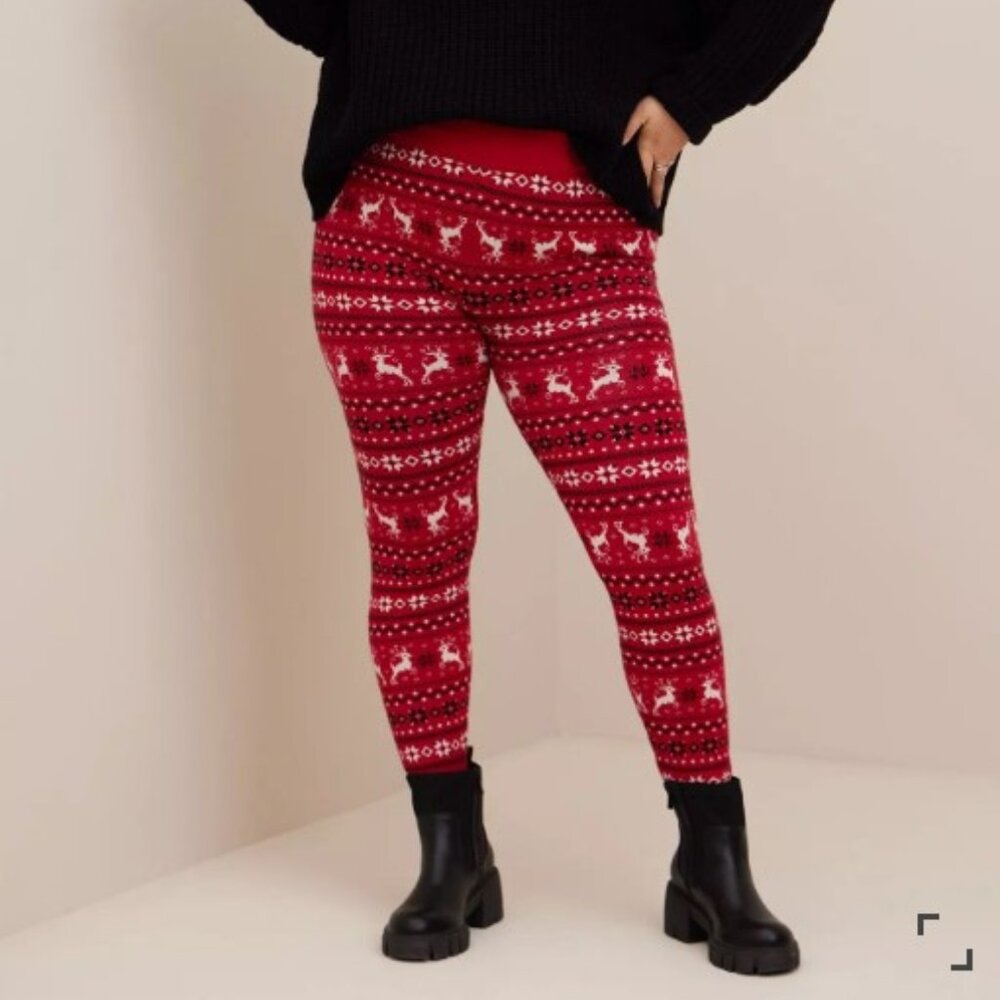 Torrid size 4 Full Length Signature Waist Sweater Legging